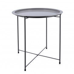 Приставной столик Vinthera Moa Steel 47 x 50 см Серый Металл