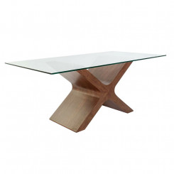 Dining Table DKD Home Decor Crystal MDF Wood 180 x 100 x 76 cm