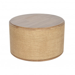 Small Side Table Home ESPRIT Natural Rope Fir 70 x 70 x 42 cm