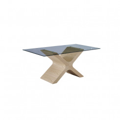 Обеденный стол DKD Home Decor S3023498 Деревянный Стеклянный Пластик Деревянный MDF 180 x 100 x 76 cm