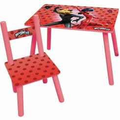 Набор из детского стола и стульев Fun House Ladybug