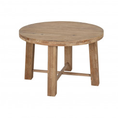 Вспомогательный столик Home ESPRIT Коричневый Ель Деревянный MDF 80 x 80 x 53,5 cm
