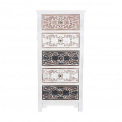 Dresser DKD Home Decor Brown MDF White Dark Brown Arabic (60 x 40 x 131 cm)