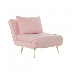 Sofa bed DKD Home Decor 8424001799510 Multicolor Light pink Metal Modern Scandi 90 x 90 x 84 cm