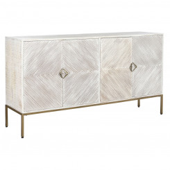Sideboard DKD Home Decor 170 x 40 x 90 cm Golden Metal White Mango wood