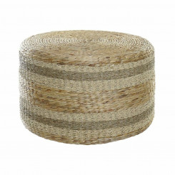 Footstool DKD Home Decor fiber Natural Seagrass (65 x 65 x 39 cm)