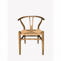 Dining chair DKD Home Decor Natural Rattan Elm wood 55 x 46 x 80 cm