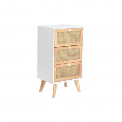 Chest of drawers DKD Home Decor Paulownia wood White 40 x 30 x 72 cm