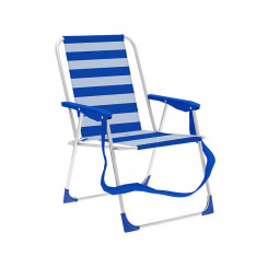 Складной стул Marbueno Stripes Blue White 53 x 78 x 56 см