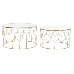 Set of 2 chairs DKD Home Decor Golden 80 x 80 x 47 cm