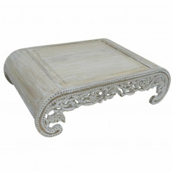 Side table DKD Home Decor White Wood Mango wood 121 x 83.80 x 35.50 cm 121 x 83.8 x 35.5 cm