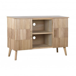TV furniture DKD Home Decor Golden Light brown 120 x 40 x 80 cm Paulownia wood Wood MDF