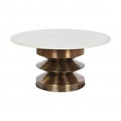 Coffee table Home ESPRIT Marble Iron 92 x 92 x 46 cm