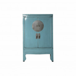 Cabinet DKD Home Decor Black Sky blue 108 x 50 x 173 cm