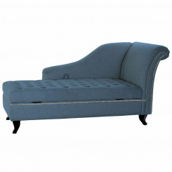 Sofa-bed chair DKD Home Decor Blue Metal Wood Polyester (165.5 x 69 x 83 cm)