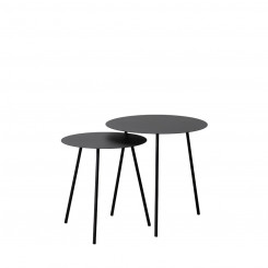 2 tooli komplekt Must Raud 55 x 55 x 54 cm (2 Ühikut)