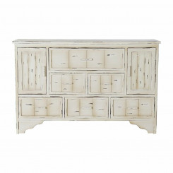 Sideboard DKD Home Decor Wood MDF White 120 x 34.5 x 77 cm