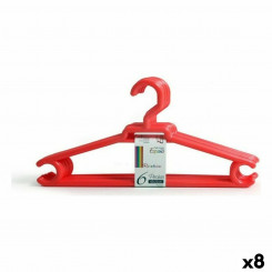 Clothes hangers Confortime Rainbow Plastmass 6 Pieces, parts 42 x 21 cm (8 Units) (6 uds)