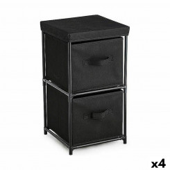 Chest of drawers Confortime Black 30 x 30 x 59 cm