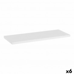 Shelves Confortime Melamine White Wood 20 x 80 x 1.8 cm