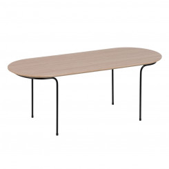 Coffee table NUDE Black Natural 100 x 40 x 38 cm