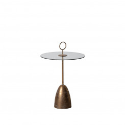 Side table Golden Crystal Iron 50 x 50 x 75.5 cm