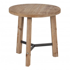 Side table Natural Iron Spruce 60 x 60 x 60 cm