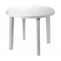 Приставной столик IPAE Progarden 08330115 White Resin (90 x 90 x 72 см)