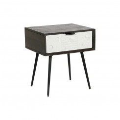 Nightstand DKD Home Decor Metal (Renovated A)
