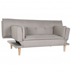Sofa bed DKD Home Decor Beige Wood Scandi 180 x 85 x 83 cm