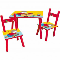 Детский комплект стол и стулья Fun House T'CHOUPI