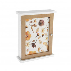 Key cabinet Versa Petals Wood MDF 6.5 x 26 x 20 cm