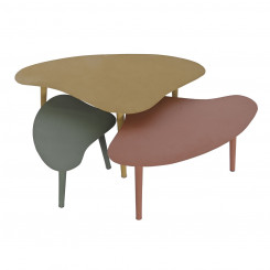 Set of 3 tables DKD Home Decor Multicolor 100 x 60 x 41 cm