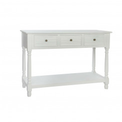 Wall table DKD Home Decor Wood White 120 x 40 x 80 cm