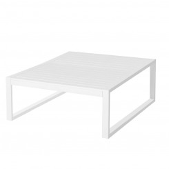 Журнальный столик Io White Aluminium 100 x 100 x 45 см