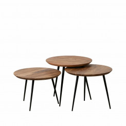 3 laua komplekt Puit Metall Raud Akaatsia 50 x 50 x 45 cm