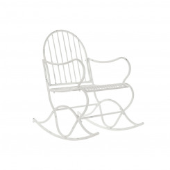 Rocking chair Home ESPRIT White Metal 60 x 90 x 96.5 cm