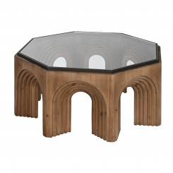 Coffee table Home ESPRIT Crystal Spruce 99 x 99 x 46 cm