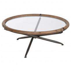 Coffee table Home ESPRIT Crystal Spruce 100 x 100 x 40 cm