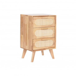 Chest of drawers Home ESPRIT Natural Metal Rubberwood 40 x 30 x 63 cm