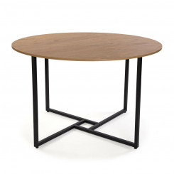 Dining table Versa Beatriz PVC Metal Wood MDF 120 x 76 x 120 cm