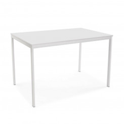 Dining table Versa Avant White PVC Wood MDF 75 x 75 x 120 cm