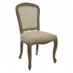 Dining chair DKD Home Decor Brown Gray Multicolor 53 x 49 x 95 cm