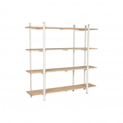 Shelves Home ESPRIT White Metal Spruce 188 x 42 x 180 cm