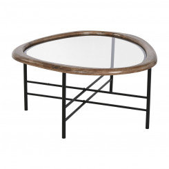 Coffee table Home ESPRIT Brown Black Natural Crystal Spruce 76 x 81 x 38 cm