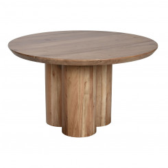 Coffee table Home ESPRIT Brown Natural Acacia 80 x 80 x 45 cm