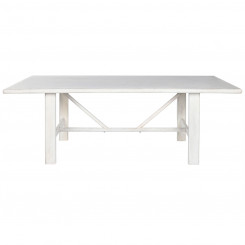 Dining table Home ESPRIT White Mango wood 213.4 x 96.5 x 76.2 cm