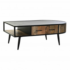 Coffee table DKD Home Decor Metal Mango wood 30 x 40 cm 130 x 70 x 46 cm