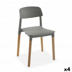 Chair Versa Gray 45 x 76 x 42 cm (4 Units)