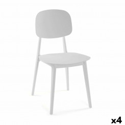 Chair Versa White 39.5 x 80 x 41.5 cm (4 Units)